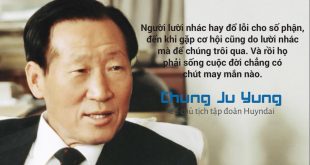 Chung Ju Jung chủ tịch tập đoàn Hyundai